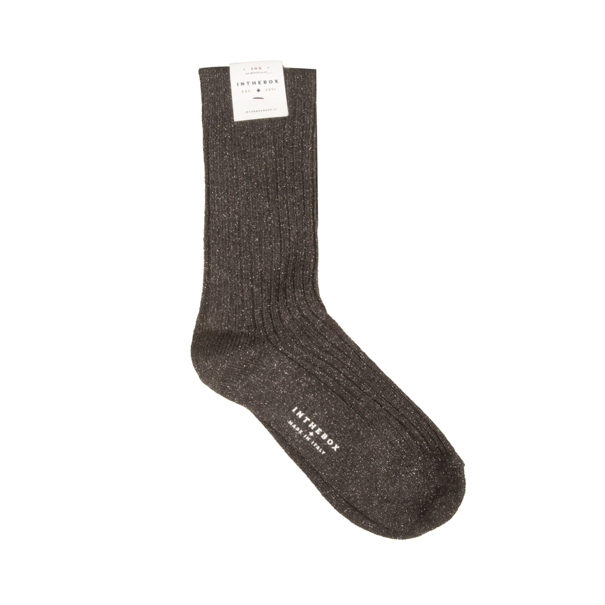 SOX IN THE BOX Calze Lunghe Basic Stardust Donna Grigio Scuro FW230084 2 GRIGIO SCURO 