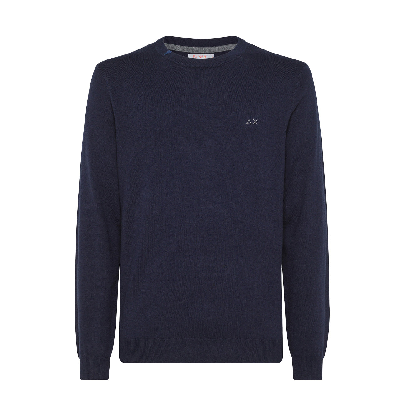 SUN68 Pull In Lana Uomo Blu Navy K43101 07 BLU NAVY 