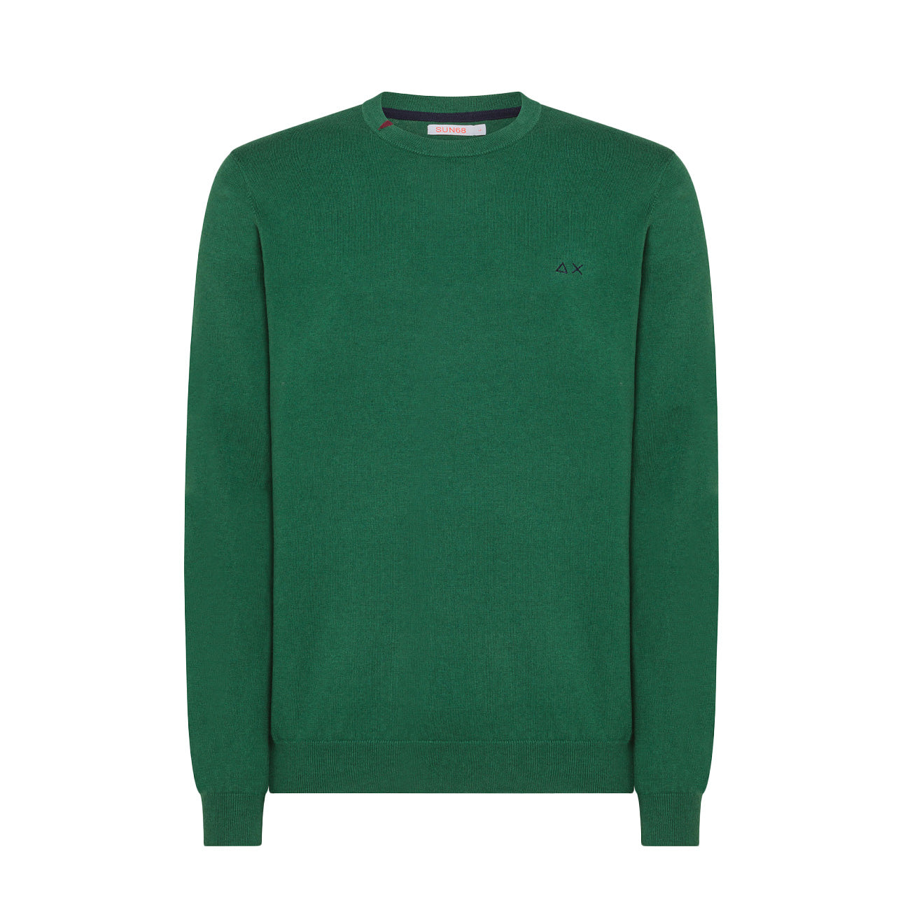 SUN68 Pull In Lana Uomo Verde K43101 27 VERDE 