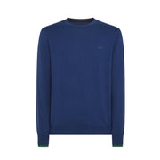 SUN68 Pull A Costine In Lana Uomo Blu K43106 83 BLU 