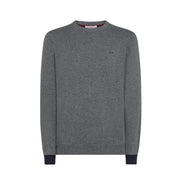SUN68 Pull Con Toppa In Lana Uomo Grigio K43110 34 GRIGIO 