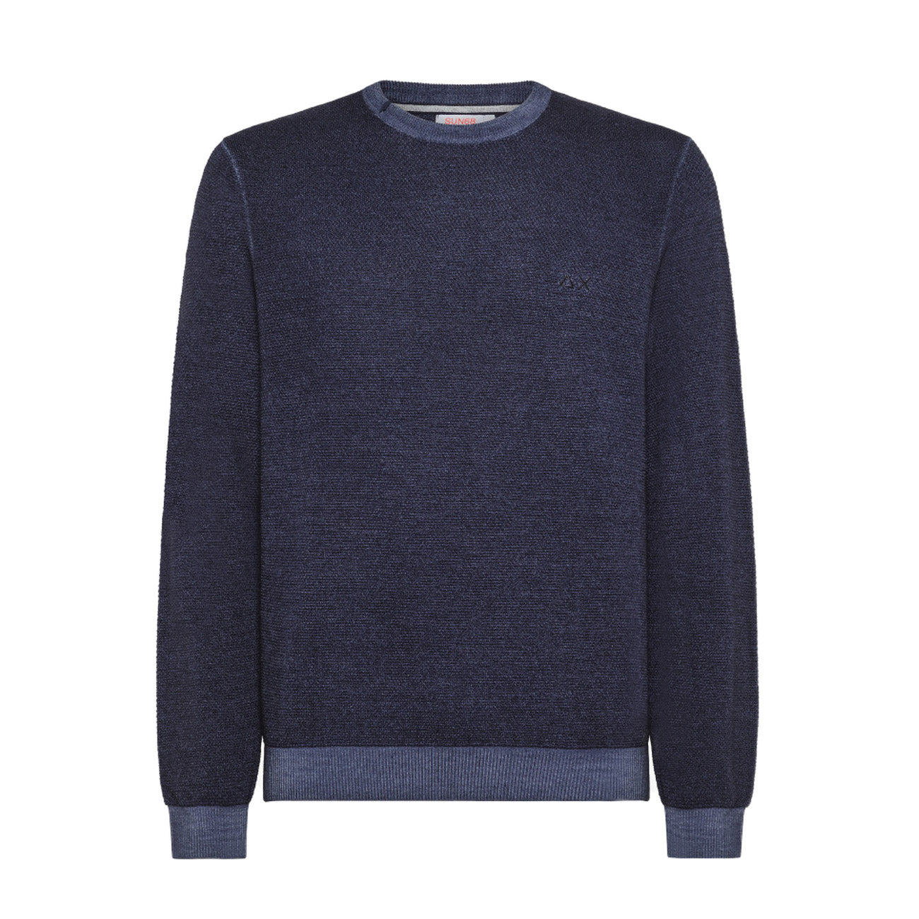 SUN68 Maglia Round Vintage Uomo Navy K43128 07 BLU NAVY 