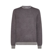SUN68 Maglia Round Vintage Uomo Acciaio K43128 91 ACCIAIO 