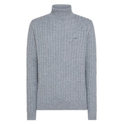 SUN68 Maglia Turle Cable Uomo Grigio K43140 06 GRIGIO 