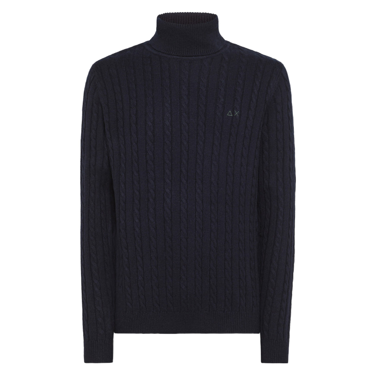 SUN68 Maglia Turle Cable Uomo Blu Navy K43140 07 BLU NAVY 
