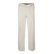 TELERIA ZED Pantalone In Velluto Donna Natural ELLE-QVR 002 NATURAL 