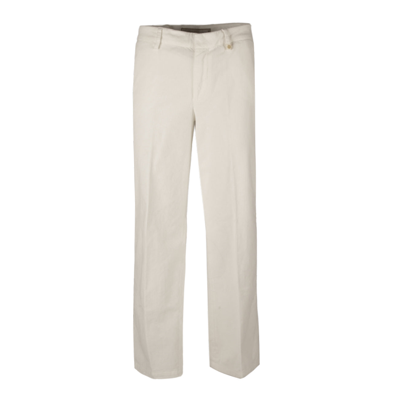 TELERIA ZED Pantalone In Velluto Donna Natural ELLE-QVR 002 NATURAL 
