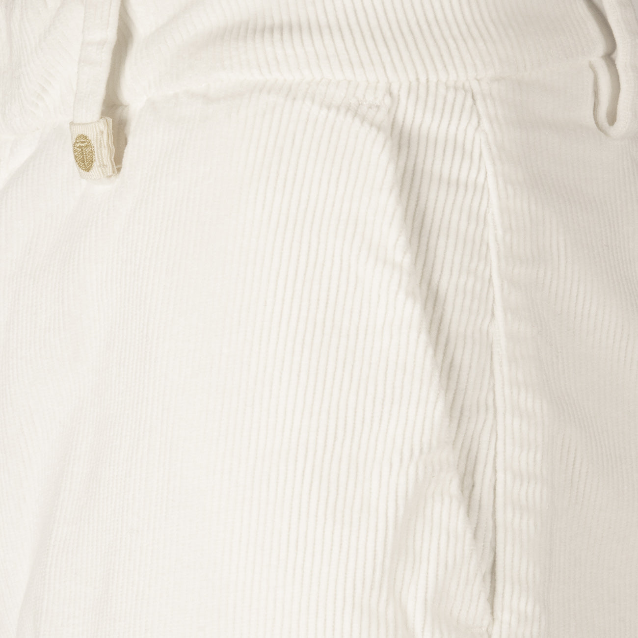 TELERIA ZED Pantalone In Velluto Donna Natural ELLE-QVR 002 NATURAL 