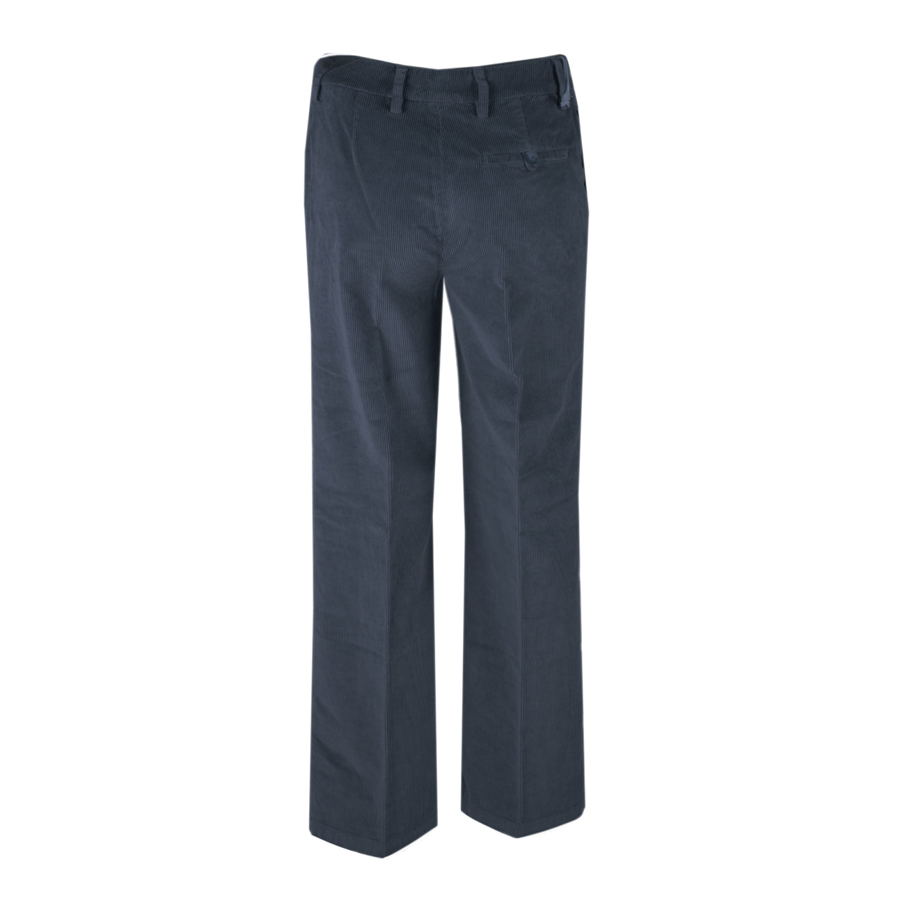 TELERIA ZED Pantalone In Velluto Donna Blu Navy ELLE-QVR 880 BLU NAVY 