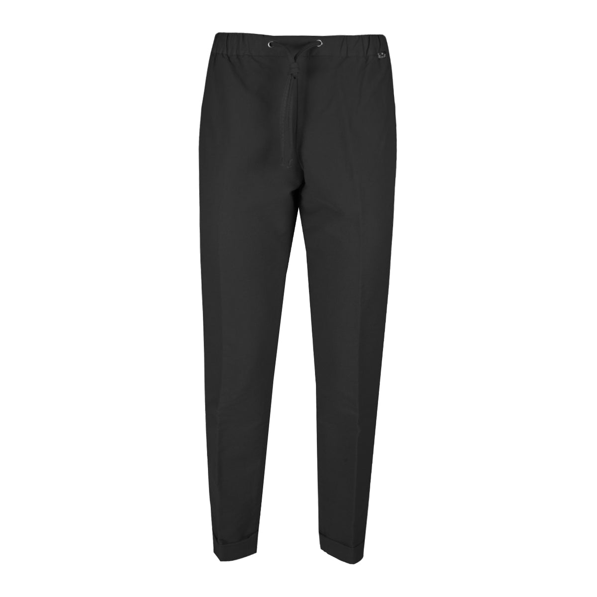 TELERIA ZED Joggers D. Chino Elast. Vita C/Coulisse Slim Garb. Stretch Teleria Zed MONROE-T6E 999 NERO 