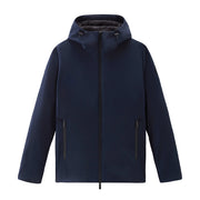 WOOLRICH Giacca Pacific In Tech Softshell Uomo Melton Blue CFWOOU0791MRUT3496 3989 MELTON BLUE 