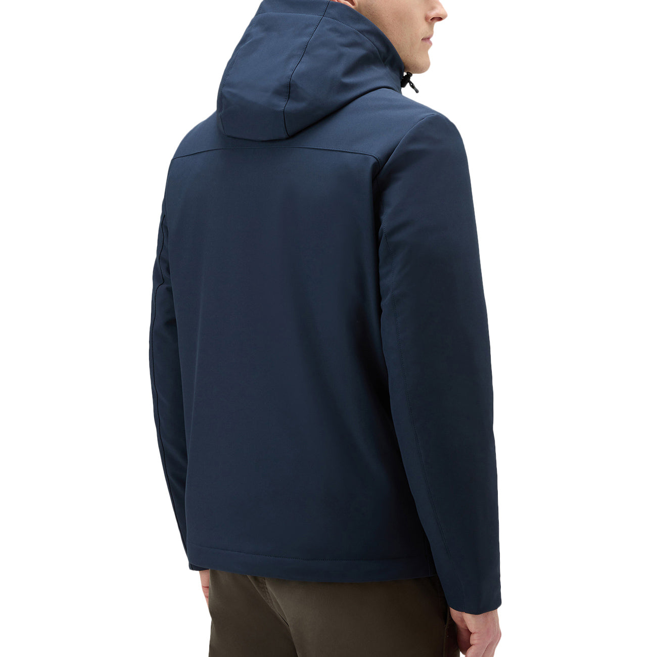 WOOLRICH Giacca Pacific In Tech Softshell Uomo Melton Blue CFWOOU0791MRUT3496 3989 MELTON BLUE 
