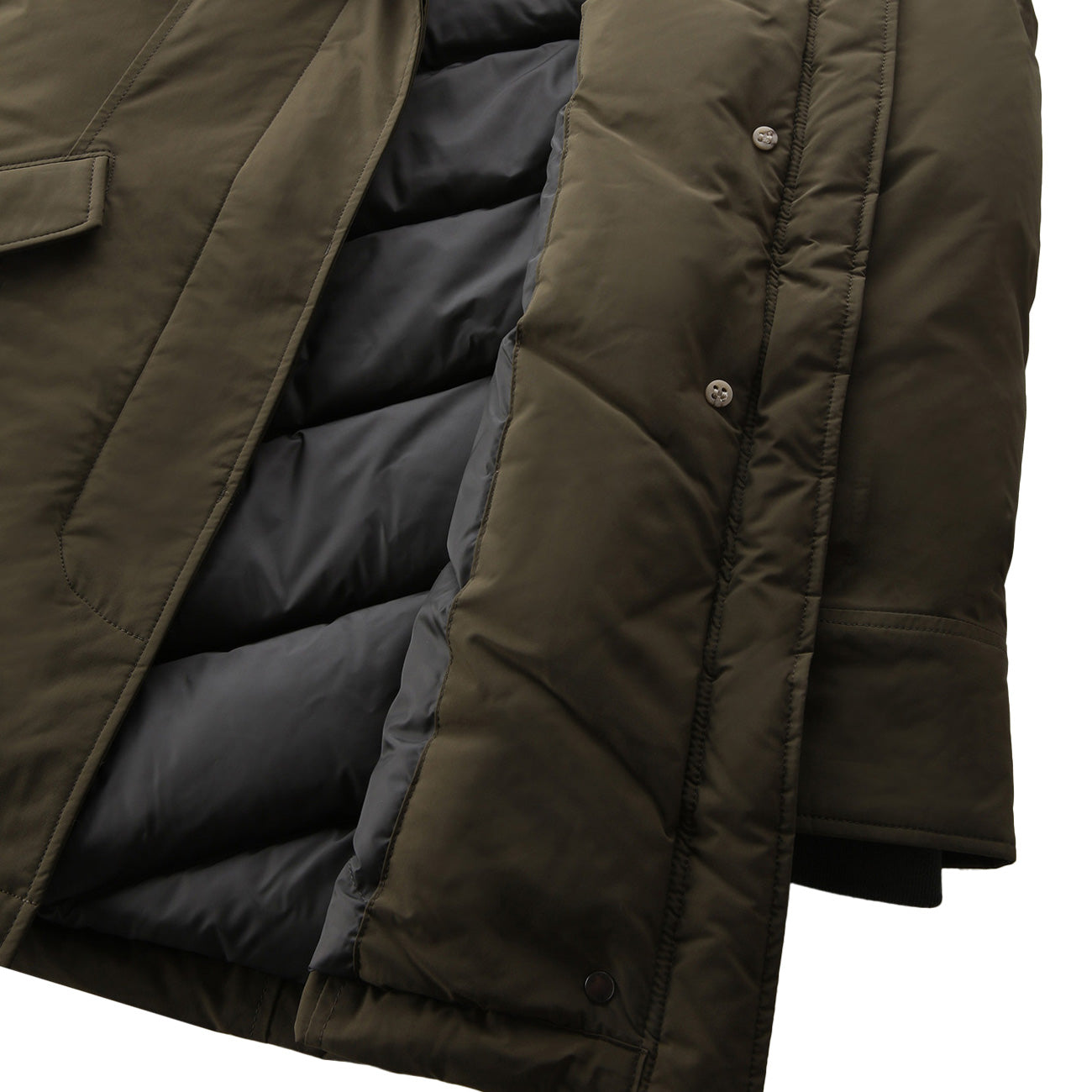 WOOLRICH Parka Luxury Artic Donna Dark Green CFWWOU0652FRUT3128 614 DARK GREEN 