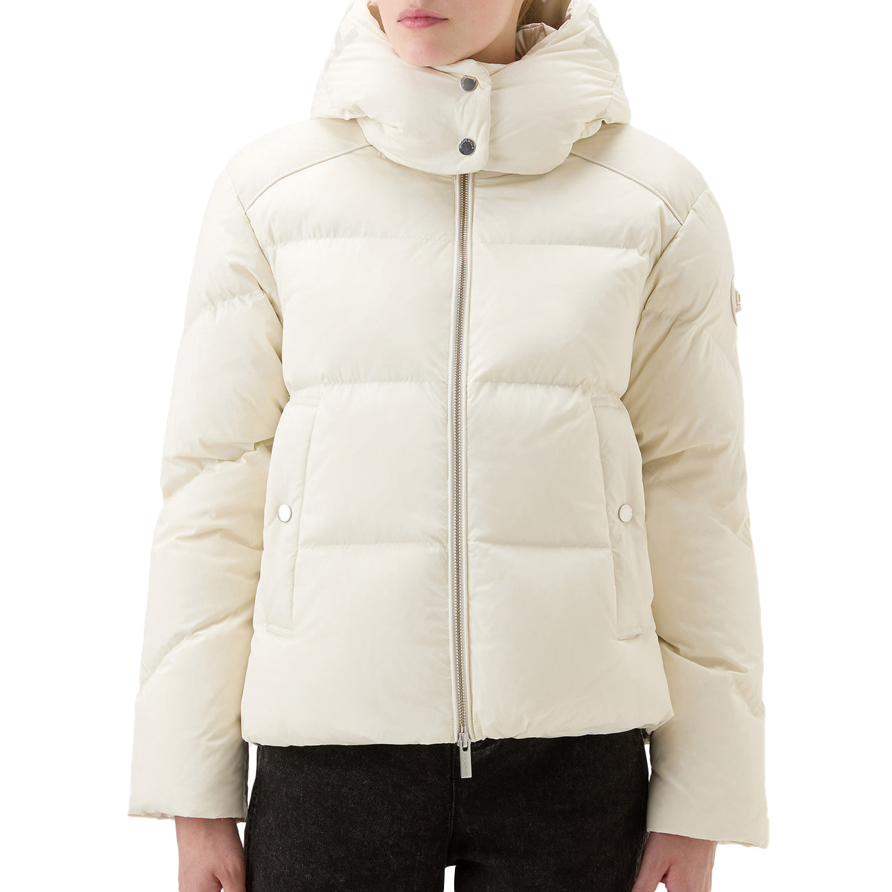 WOOLRICH Piumino Corto Alsea Donna Milky Cream CFWWOU0883FRUT1148 8743 MILKY CREAM 