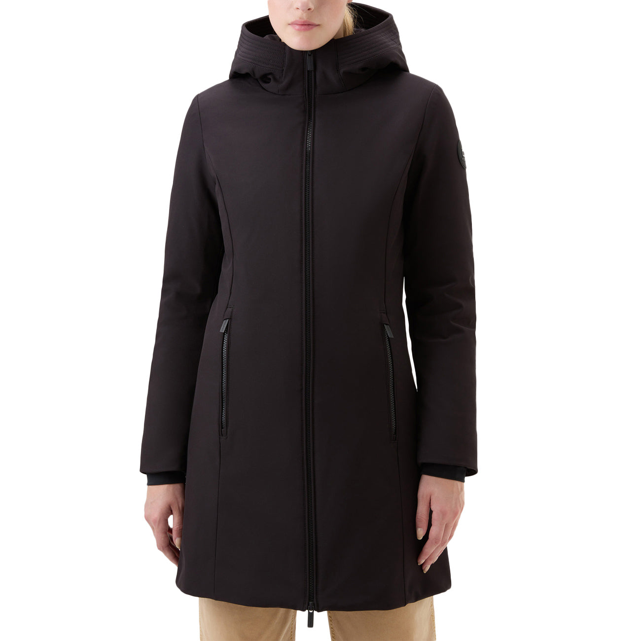 WOOLRICH Parka Firth Donna Nero CFWWOU0889FRUT3496 100 BLACK 