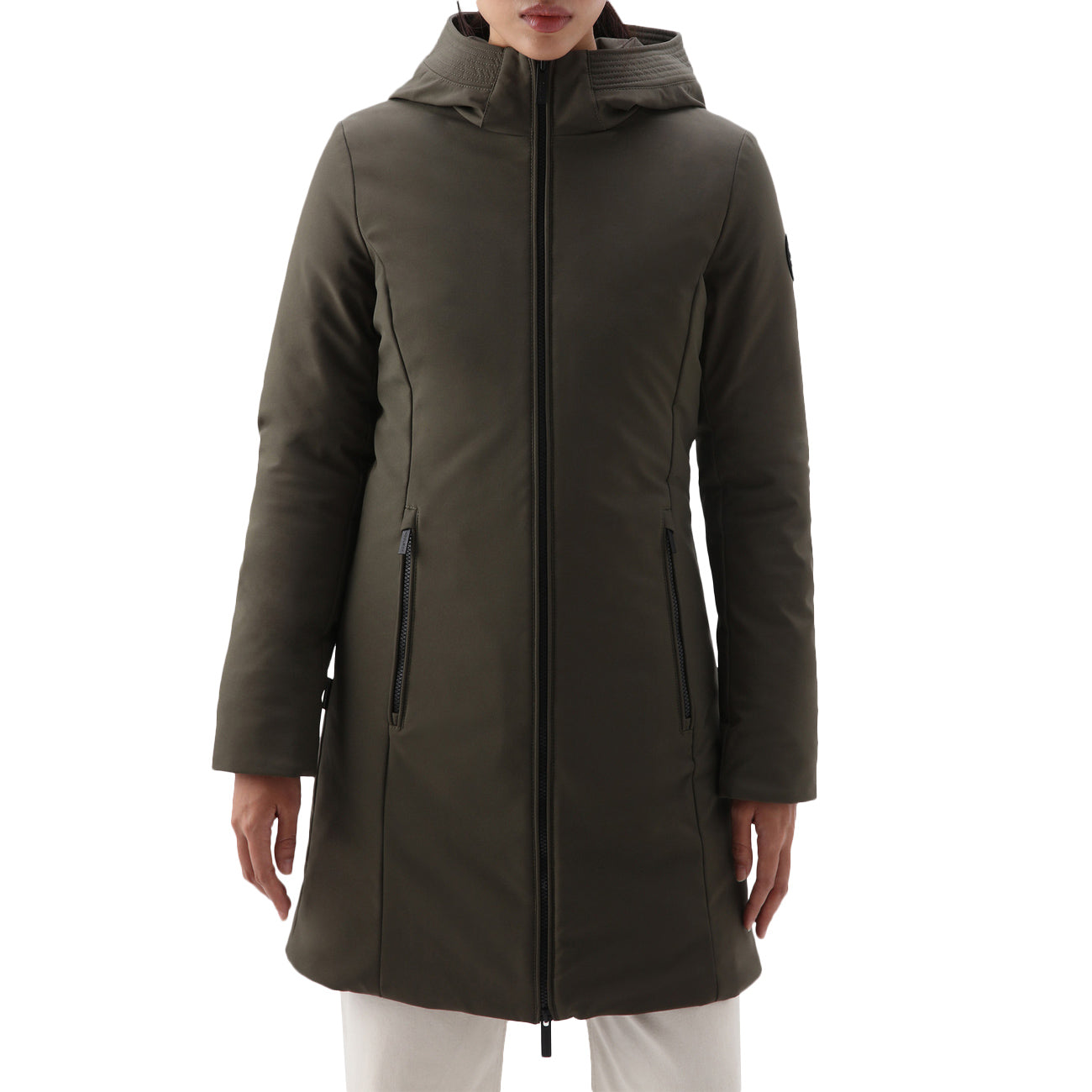 WOOLRICH Parka Firth Donna Dark Green CFWWOU0889FRUT3496 614 DARK GREEN 