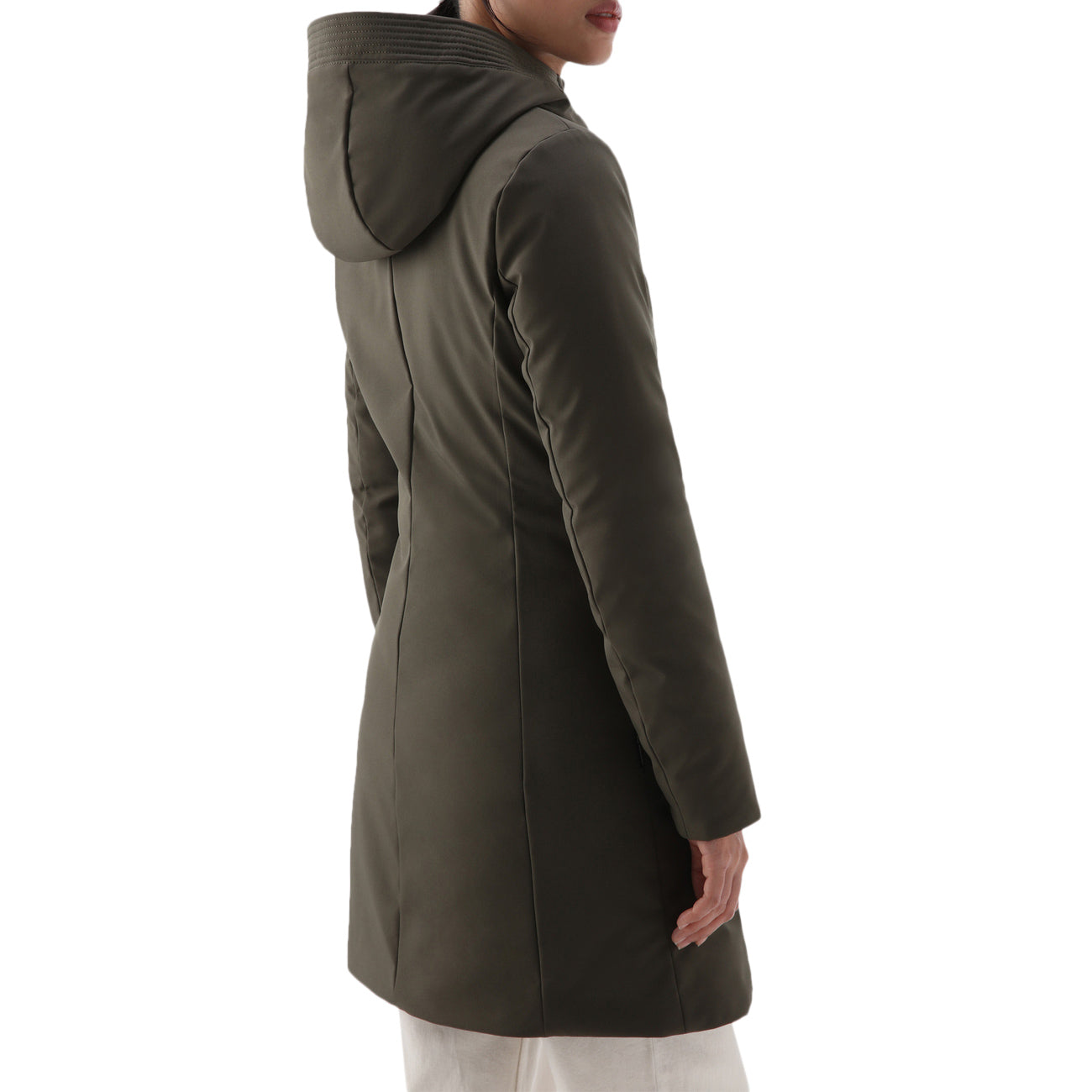 WOOLRICH Parka Firth Donna Dark Green CFWWOU0889FRUT3496 614 DARK GREEN 