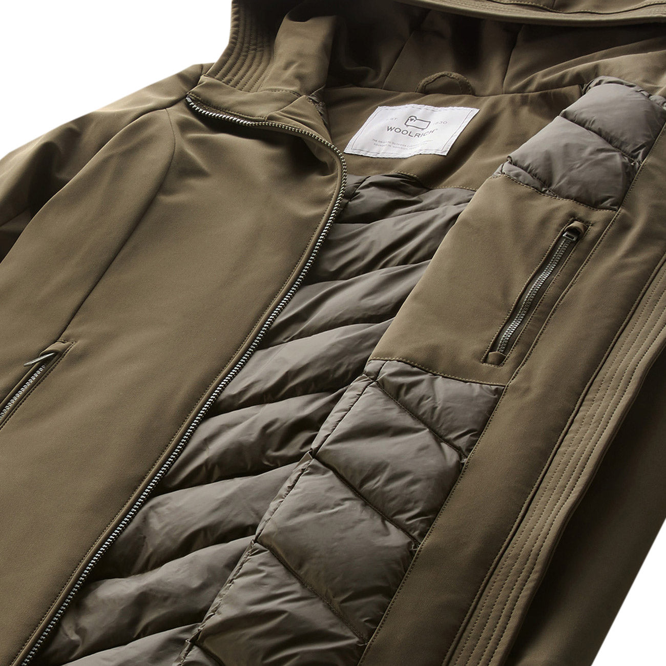 WOOLRICH Parka Firth Donna Dark Green CFWWOU0889FRUT3496 614 DARK GREEN 