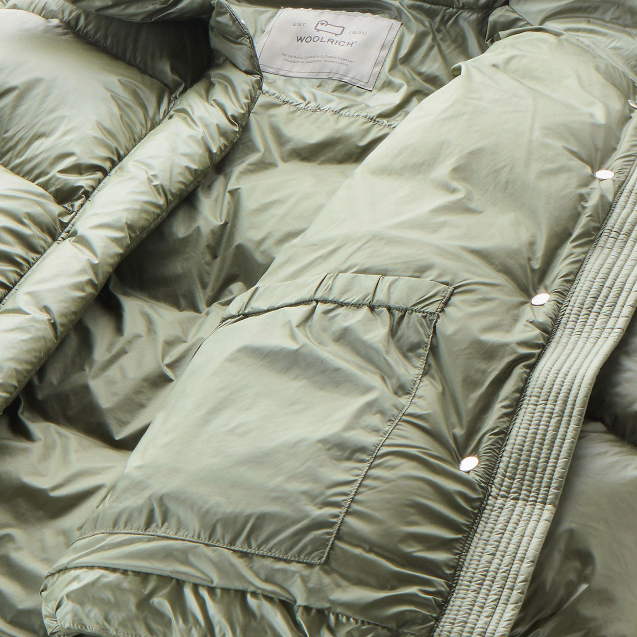 WOOLRICH Piumino Aliquippa Donna Tundra Grey CFWWOU0925FRUT3085 1222 TUNDRA GREY 