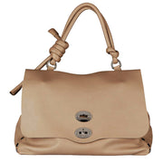 ZANELLATO Borsa Postina M Piuma Knot Donna Beige Acacia 068090 0660000 M Z0220 BEIGE ACACIA 