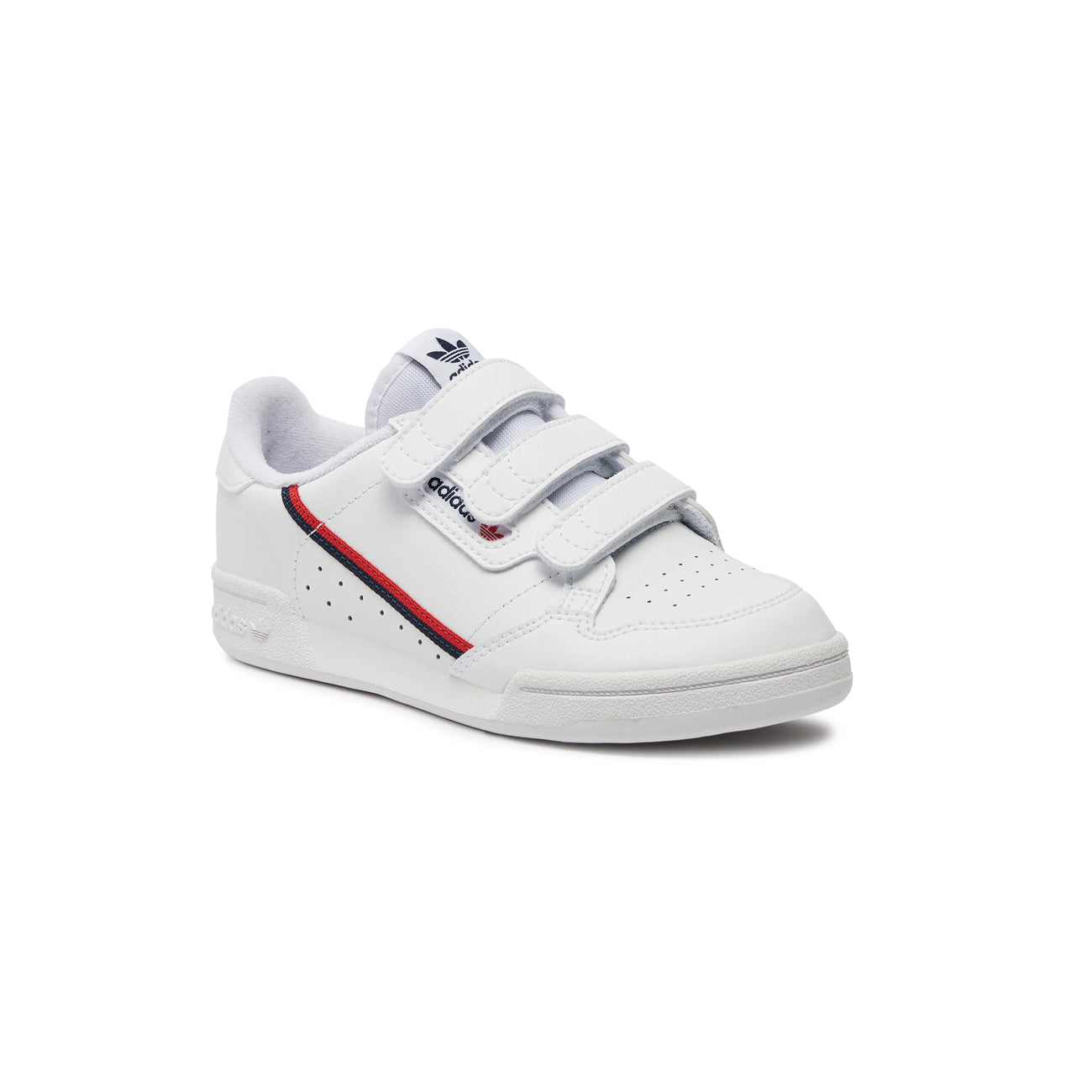 ADIDAS Scarpe Continental 80 Bimbo White Scarlet EH3222 FTWWHT/FTWWHT/SCARLE 