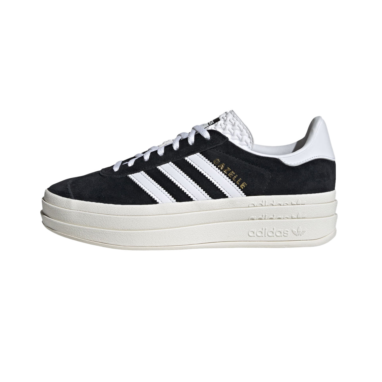 ADIDAS Sneakers Gazelle Bold Donna Core Black Cloud White Core White HQ6912 CBLACK/FTWWHT/CWHITE 