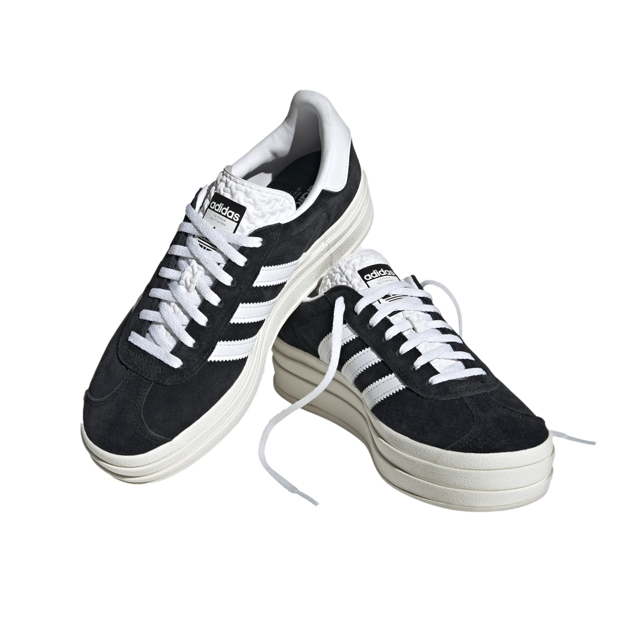 ADIDAS Sneakers Gazelle Bold Donna Core Black Cloud White Core White HQ6912 CBLACK/FTWWHT/CWHITE 