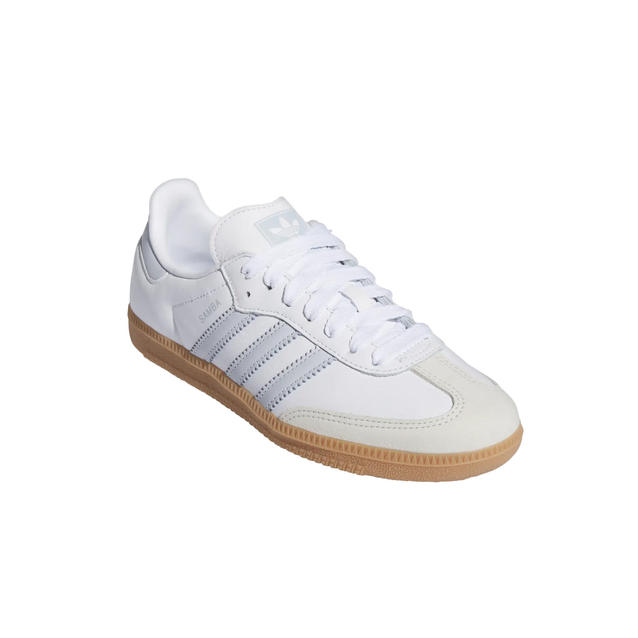 ADIDAS Sneakers Samba Og Unisex Cloud White Halo Blue Off White IE0877 FTWWHT/HALBLU/OWHITE 