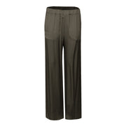ALPHA STUDIO Pantalone A Palazzo Satin Donna Salvia AD-6514Q 2261 SALVIA 