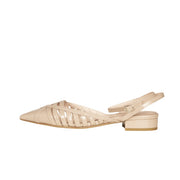 ANNA F. Slingback Con Listelle Donna Beige 1727 BEIGE 