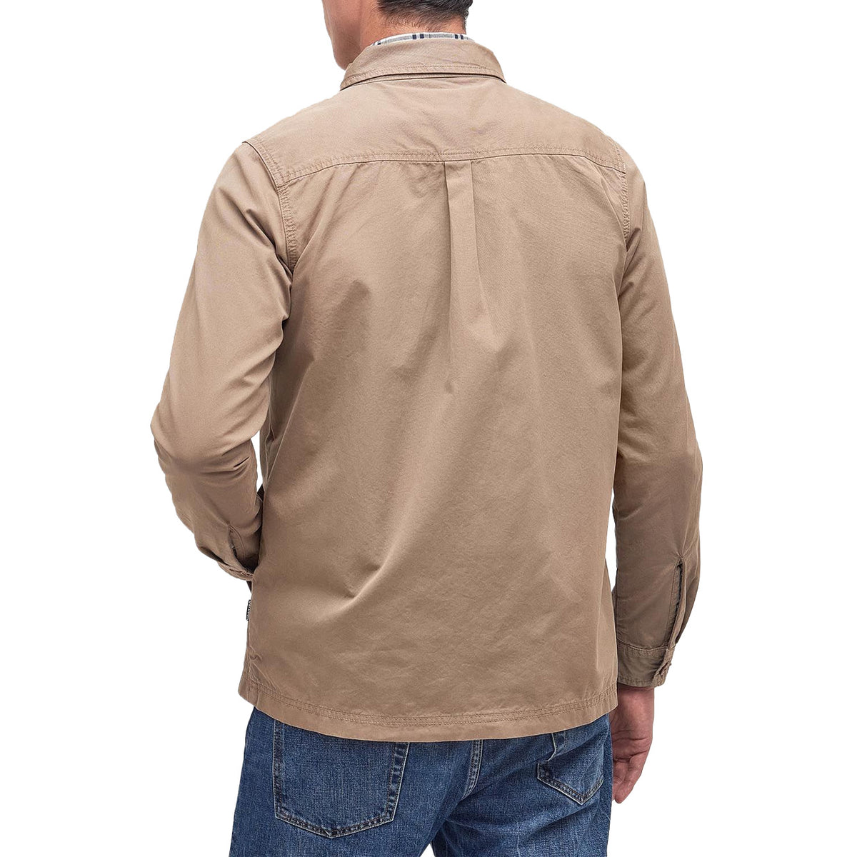 BARBOUR Overshirt Glendale Uomo Military Brown MOS0358 BR31 MILITARY BROWN 