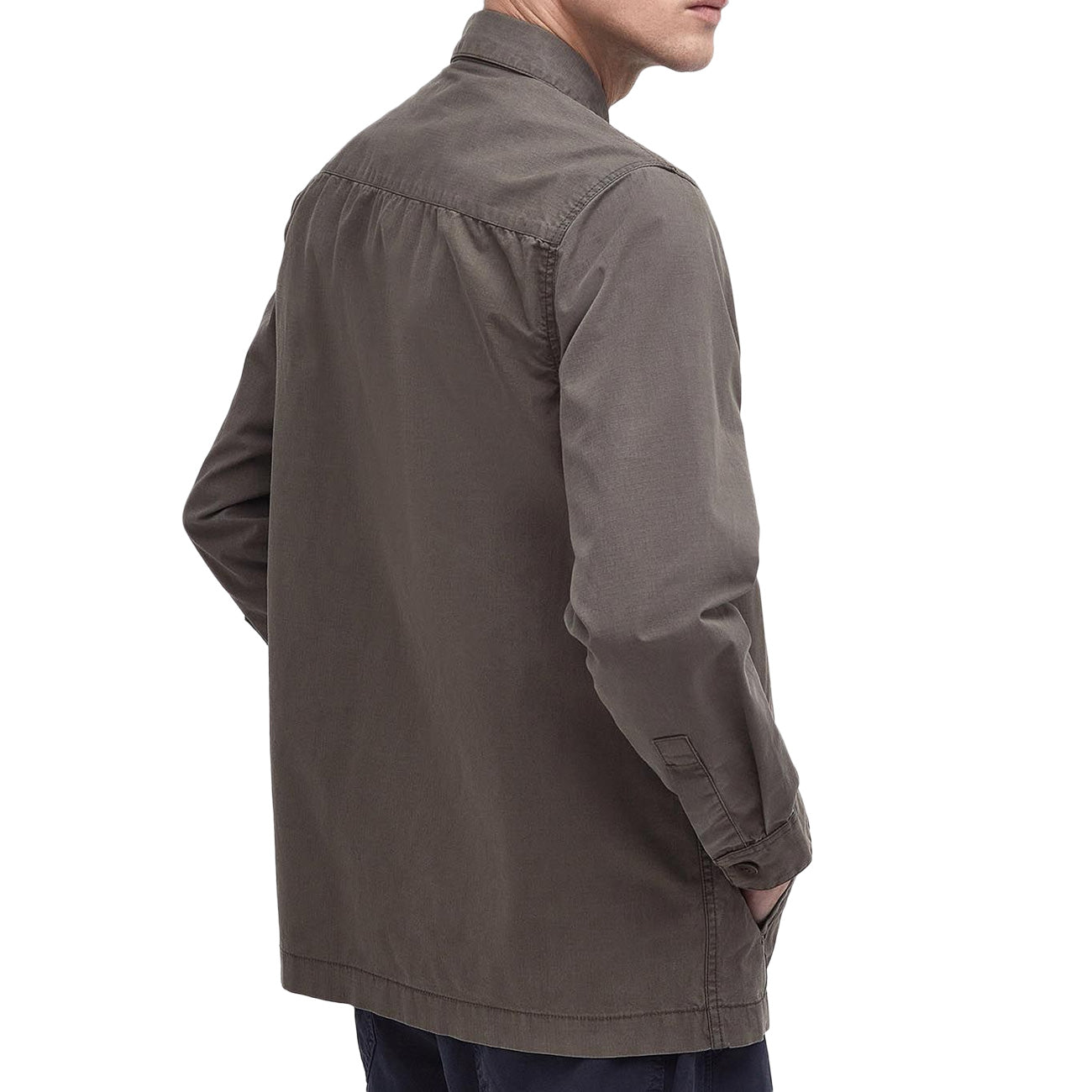 BARBOUR Overshirt Bildam Uomo Tarmac MOS0368 CH55 TARMAC 