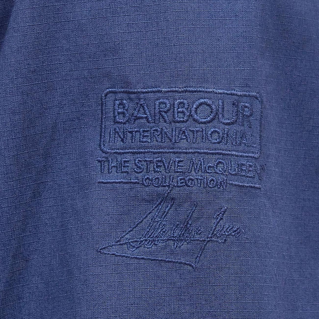 BARBOUR INTERNATIONAL Giubbotto Casual Workers Uomo Washed Cobalt MCA0976 BL52 WASHED COBALT 