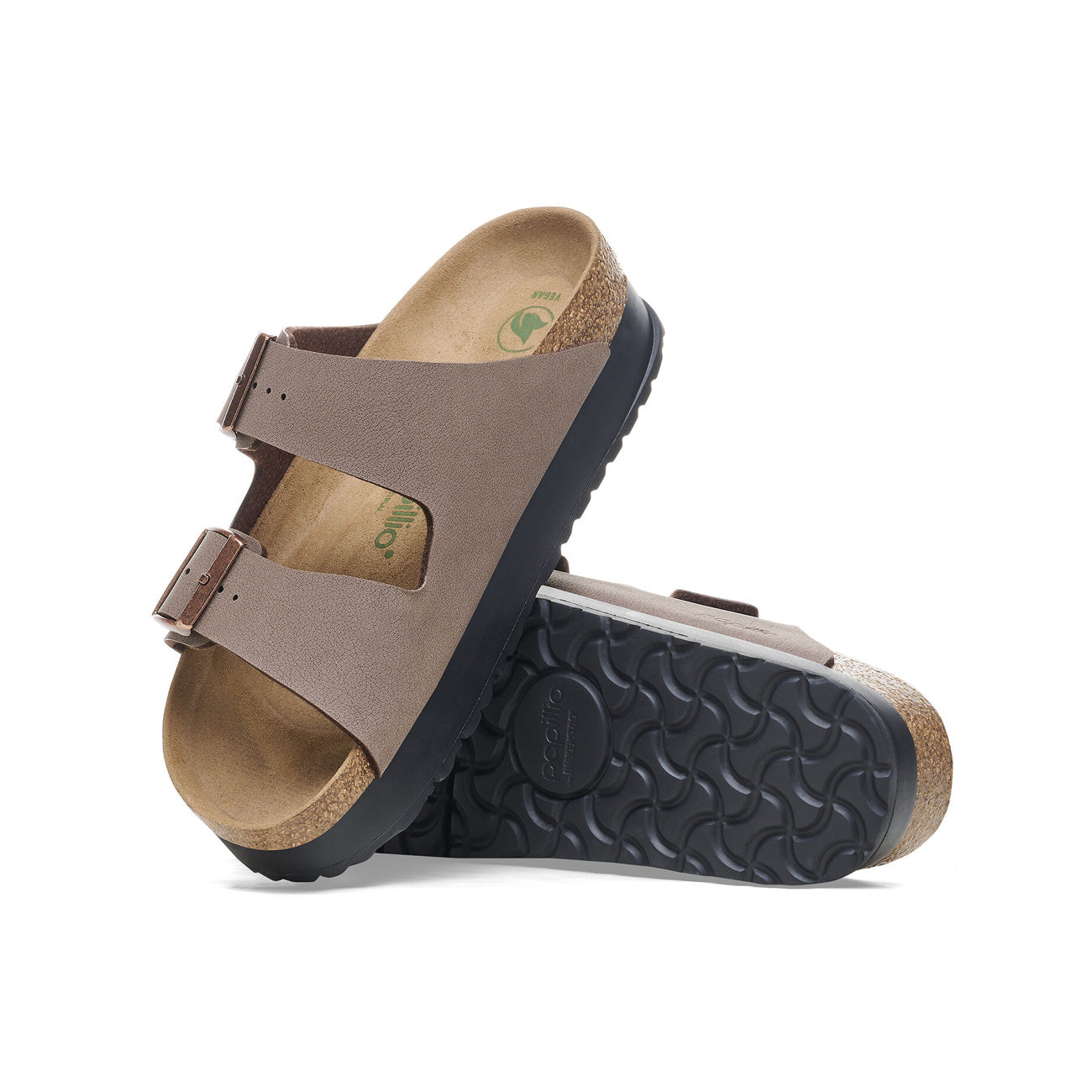 BIRKENSTOCK Sandali Arizona Platform Veg 1027417 MOCCA 