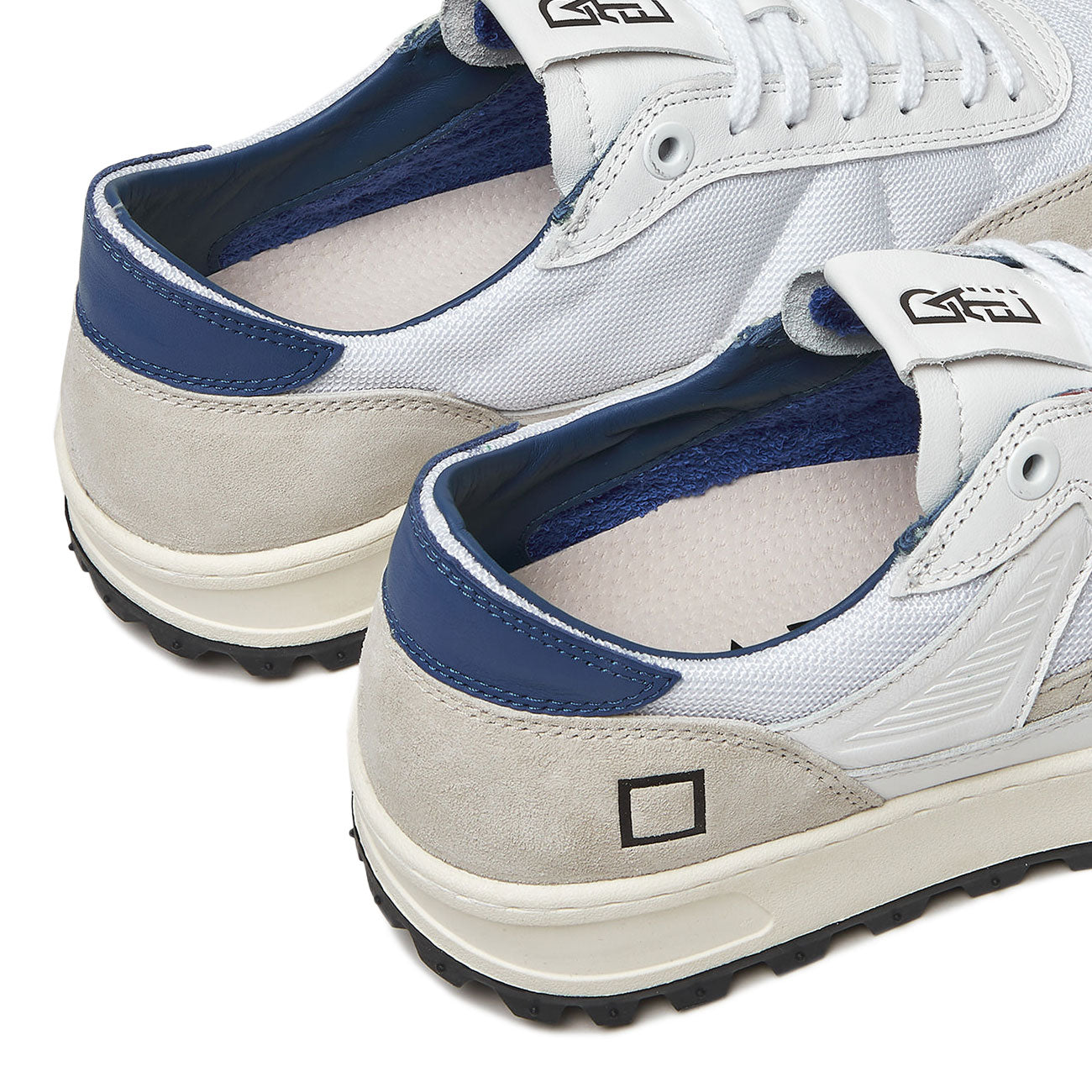 D.A.T.E. Sneakers U. Kdue Colored D.A.T.E. M401-K2-CO-WE WHITE/BLUETTE 