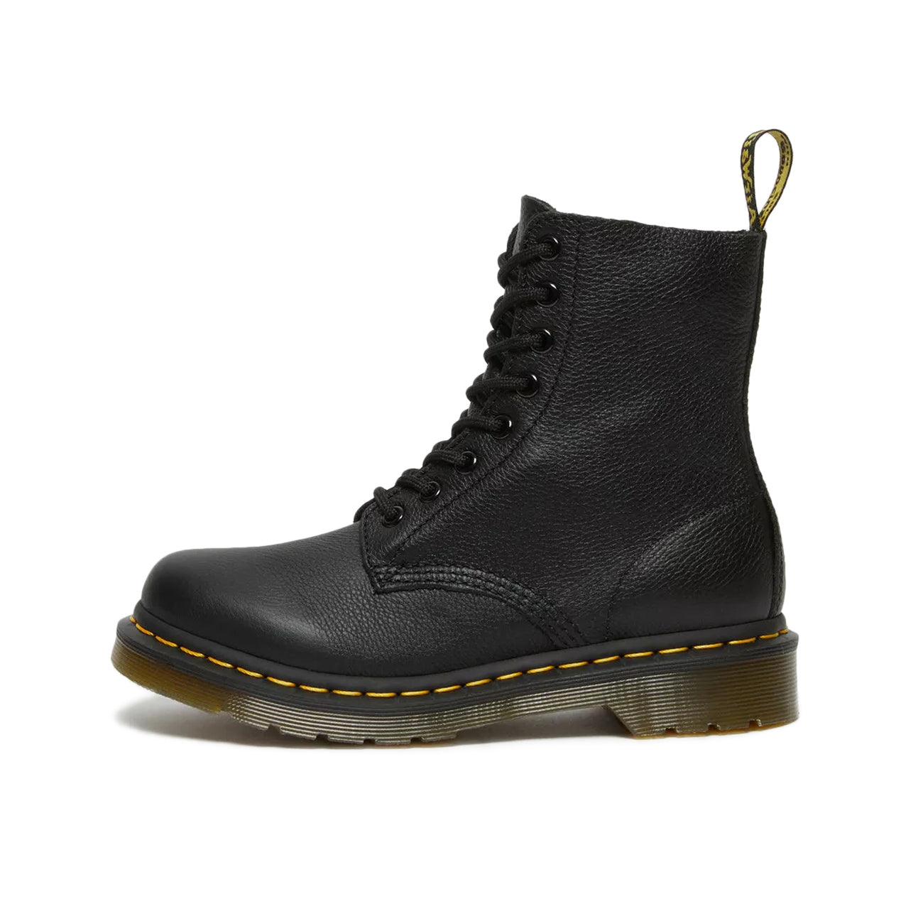 DR.MARTENS ANFIBI 1460 PASCAL IN PELLE Women's fit 13512006 BLACK VIRGINIA 