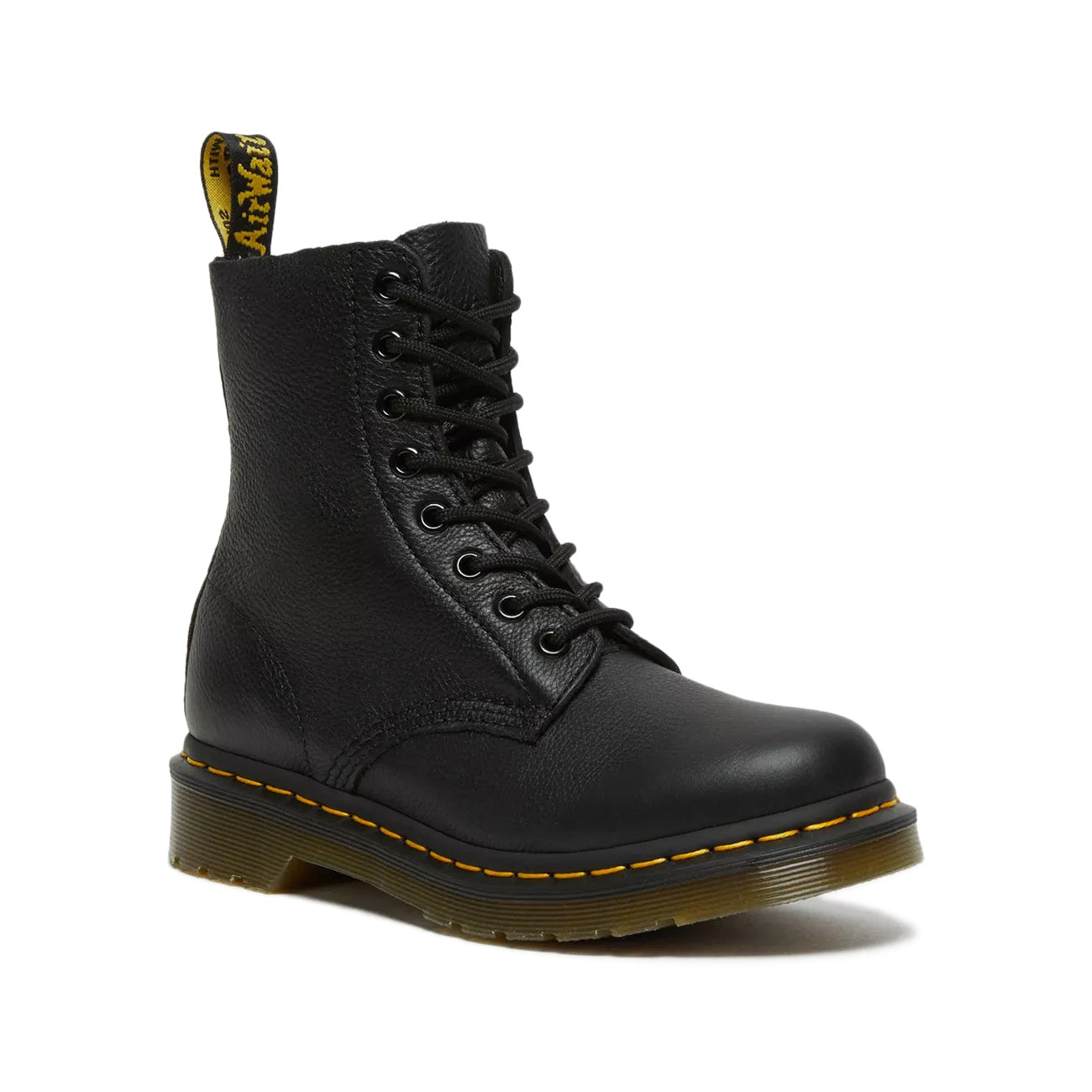 DR.MARTENS ANFIBI 1460 PASCAL IN PELLE Women's fit 13512006 BLACK VIRGINIA 