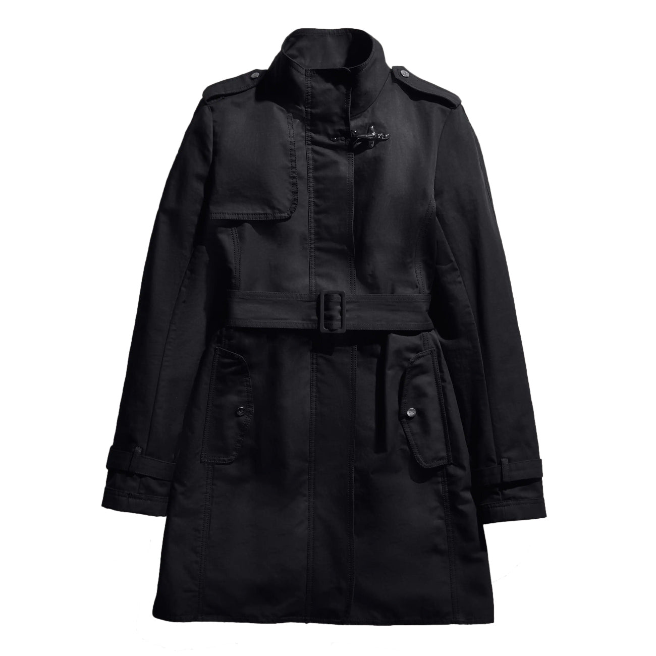 FAY Trench Virginia Lungo Donna Nero NAW50483940WAPB999 NERO 