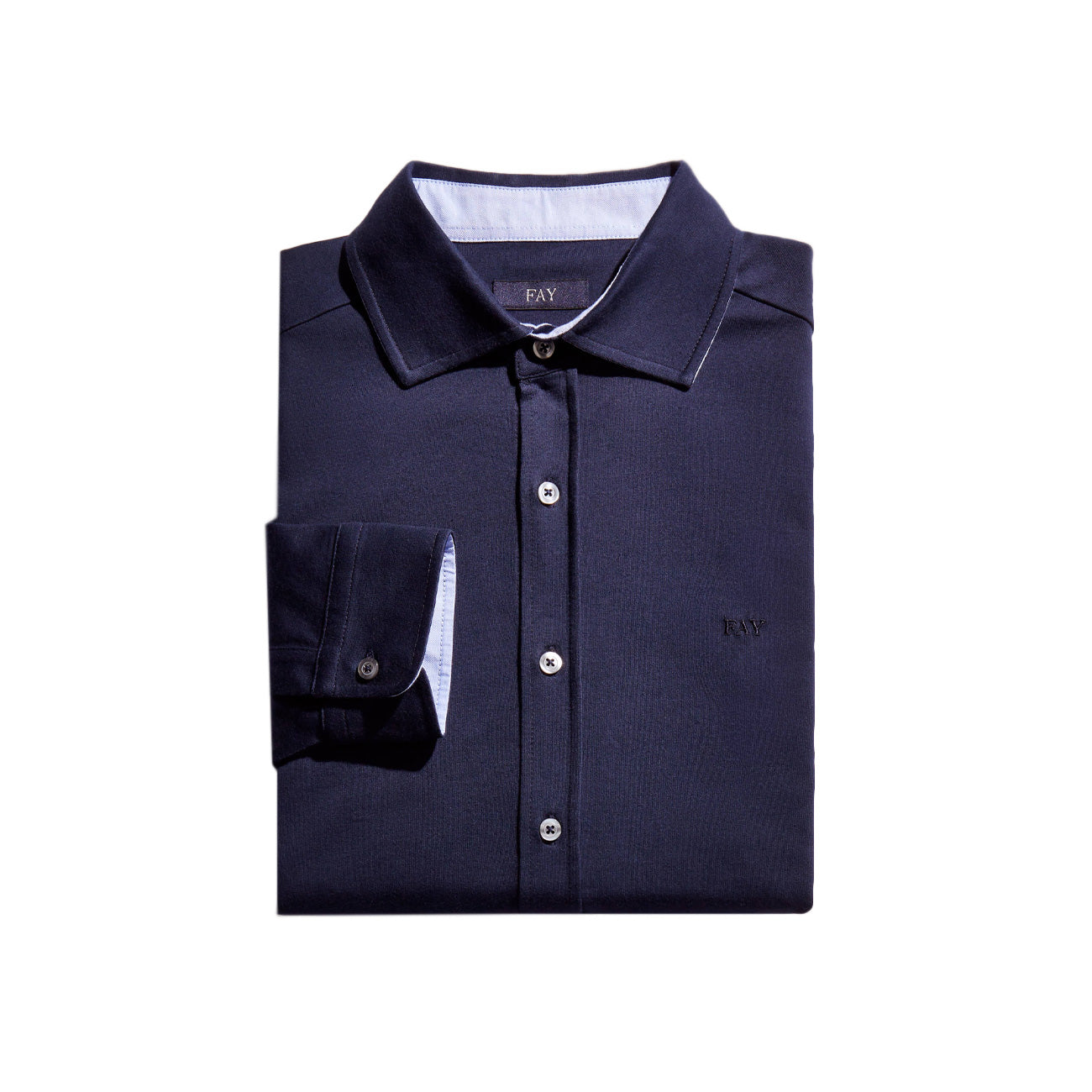 FAY Camicia In Jersey Uomo Biro NRMA3481540VYPU806 BIRO 