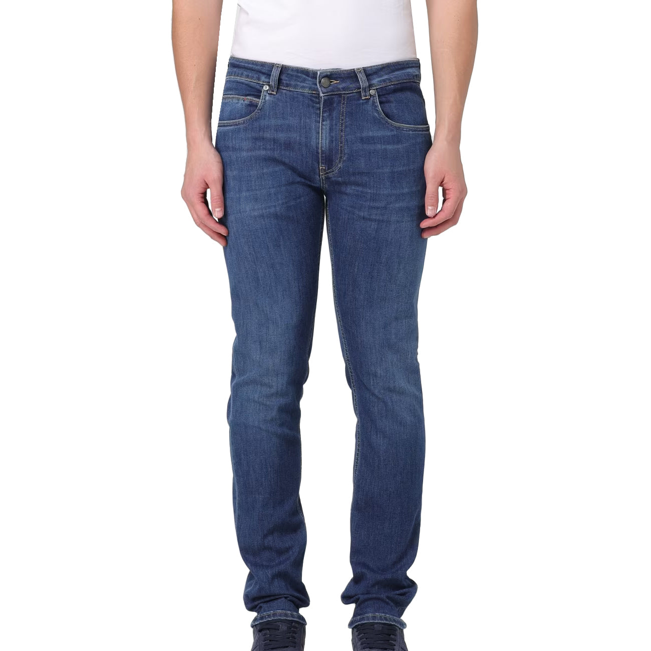 FAY Jeans Slim Fit Uomo Indaco NTM8248196LWCKU604 INDACO 