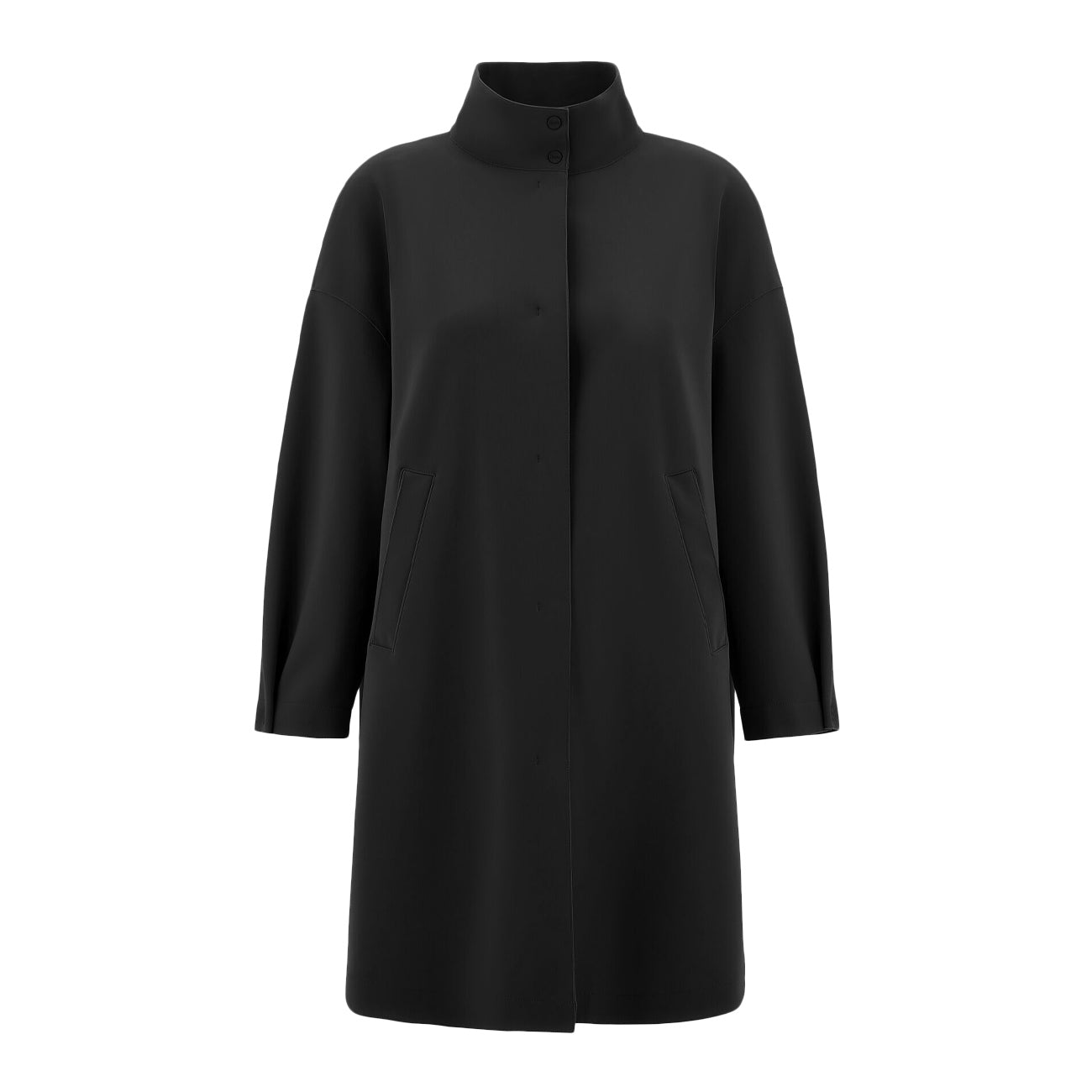 HERNO Caban Lungo Over Donna Nero GC000441D13455S 9300 NERO 