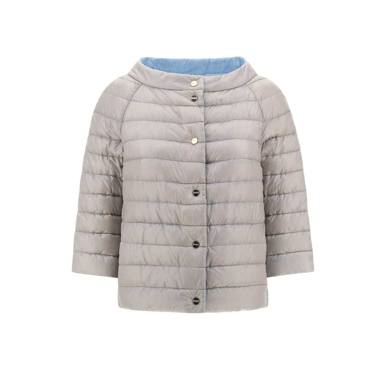 HERNO Piumino Corto Revers Donna Lavagna PI0769D12017 9490 LAVAGNA 