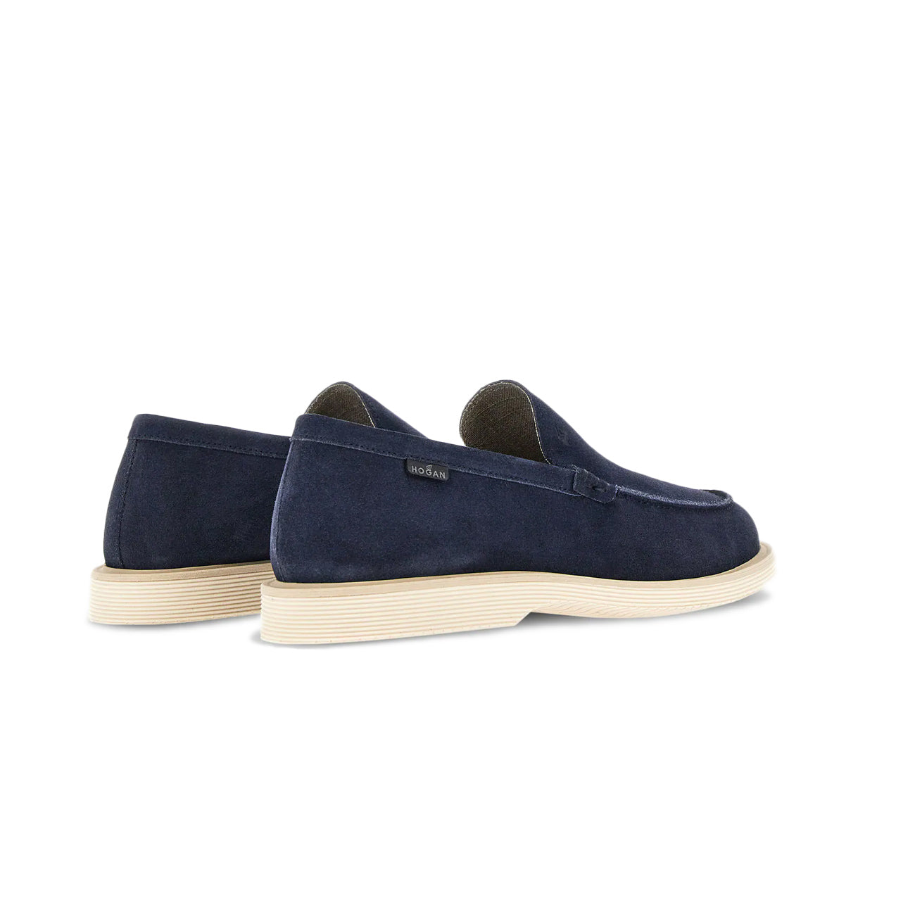 HOGAN Mocassini H633 Millerighe Uomo Blu Tuareg HXM6330EJ40HG0U828 BLU TUAREG 