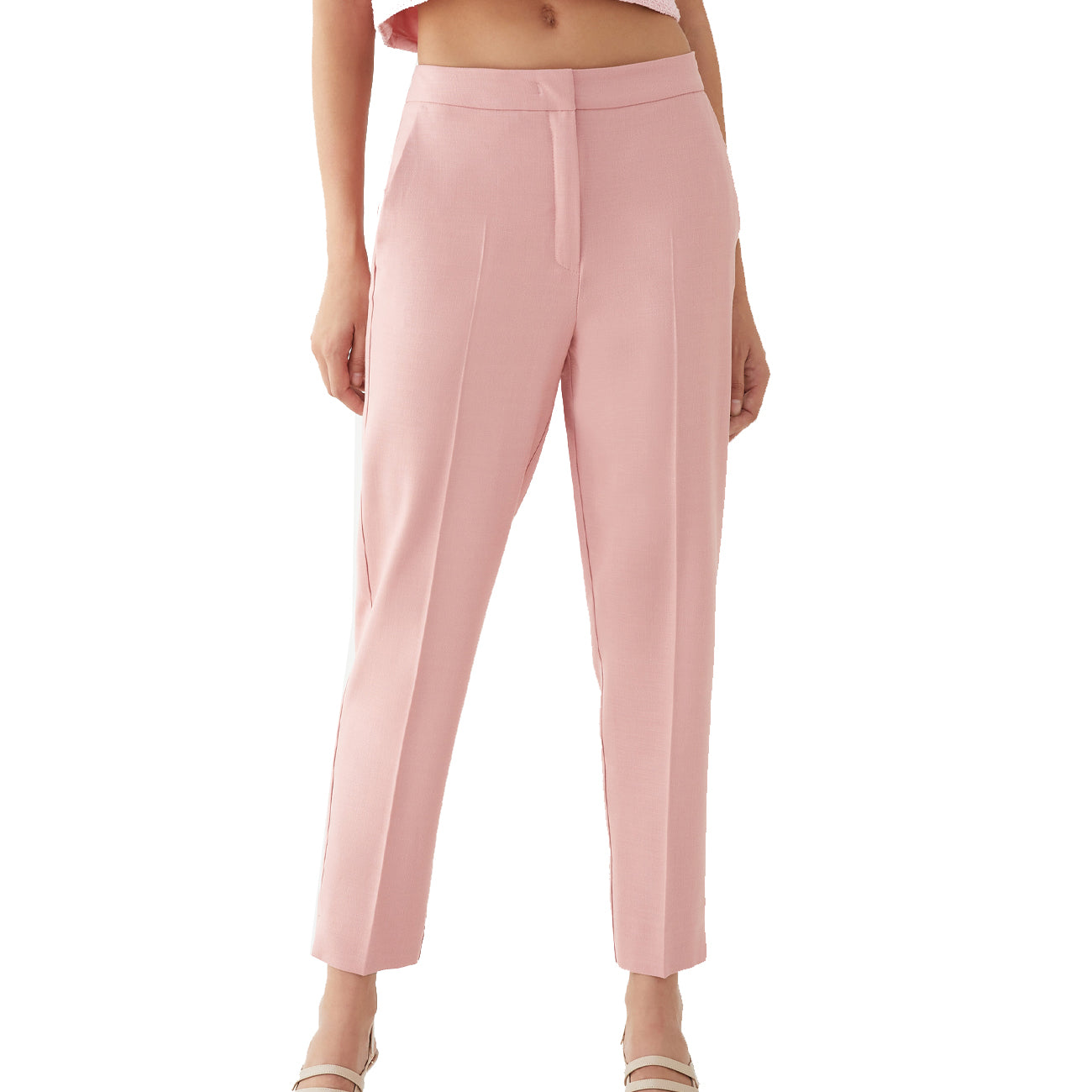 IBLUES Pantaloni Alaggio Donna Rosa ALAGGIO 2417131171200 002 ROSA 