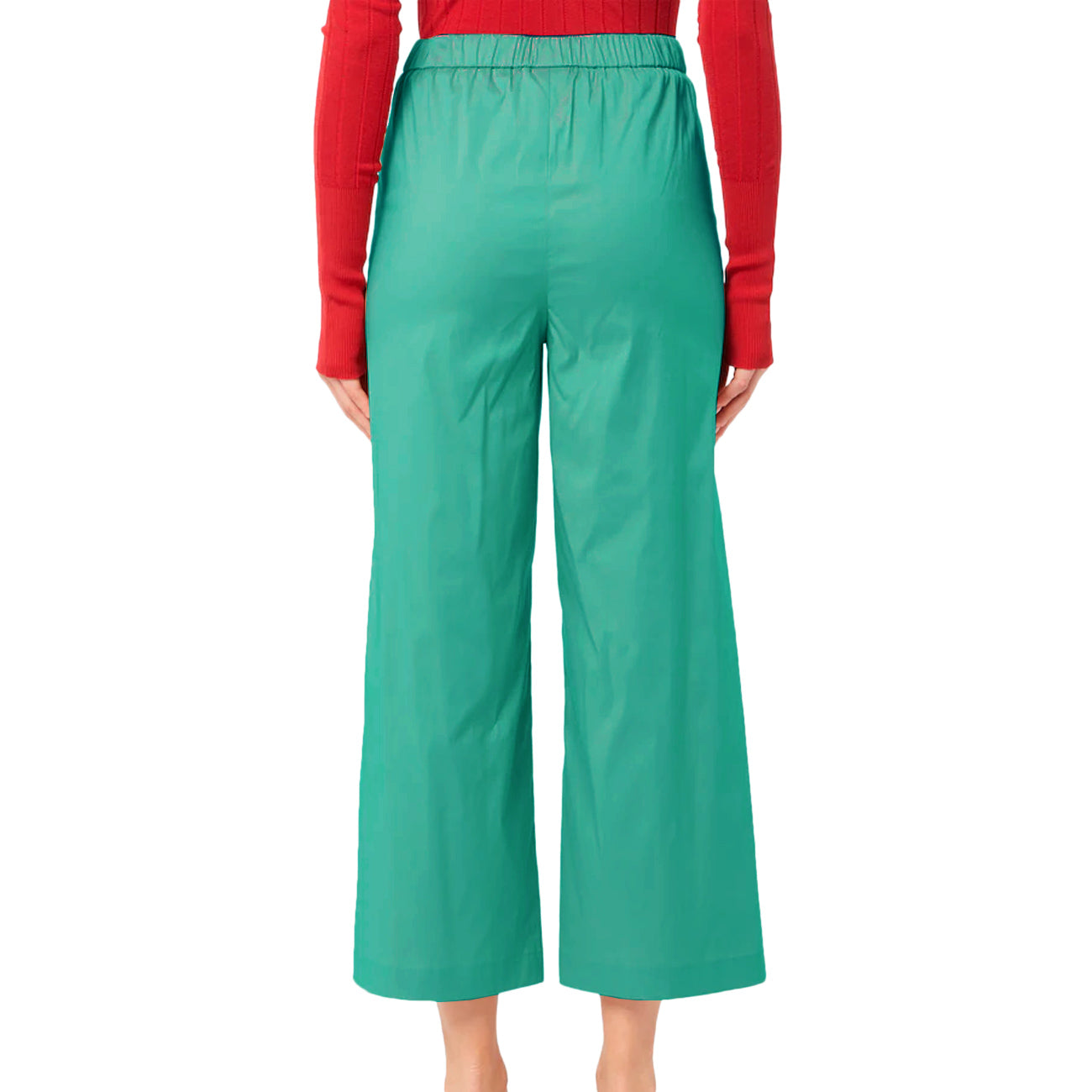 IBLUES Pantalone Favilla Donna Verde FAVILLA1 2417131222200 007 VERDE 