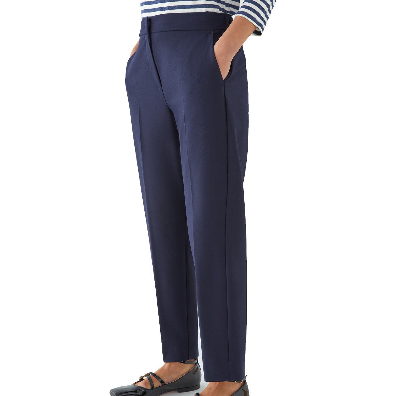 IBLUES Pantalone Tartufo Donna Unito Blu Notte TARTUFO 2417131081200 011 UNITO BLU NOTTE 