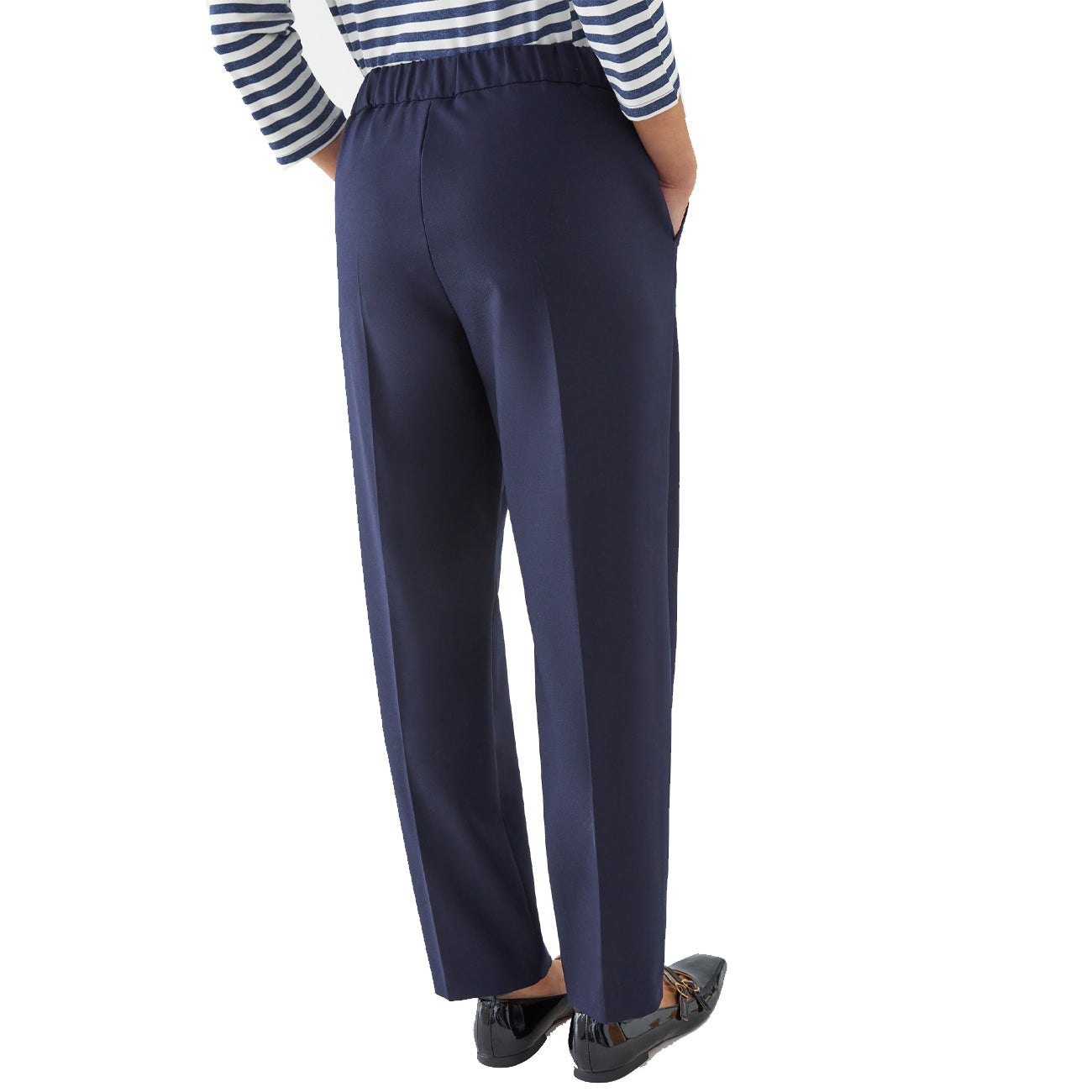 IBLUES Pantalone Tartufo Donna Unito Blu Notte TARTUFO 2417131081200 011 UNITO BLU NOTTE 