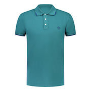 JACOB COHEN Polo Reactive Dye Uomo Teal Green U800802E2464 T74 TEAL GREEN 