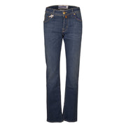 JACOB COHEN Jeans Nick Slim Fit Uomo Denim Scuro UQE0633S2851 724D ZZJU0724 
