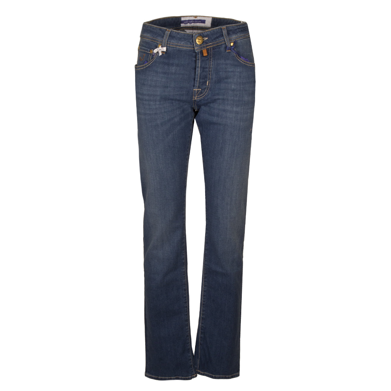 JACOB COHEN Jeans Nick Slim Fit Uomo Denim Scuro UQE0633S2851 724D ZZJU0724 